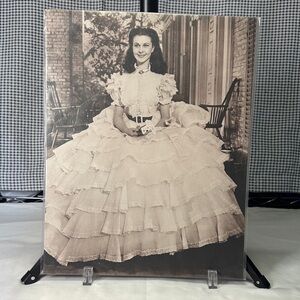 Vintage O’Hara, Scarlett Style Ruffled Dress Art Print.